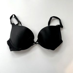 Victoria secret bra micaculous plunge, black 34a